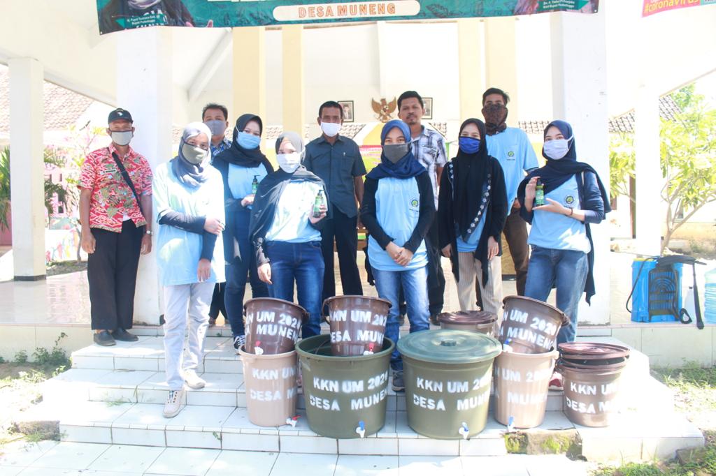 Mahasiswa KKN UM Sukseskan Program Kampung Tangguh
