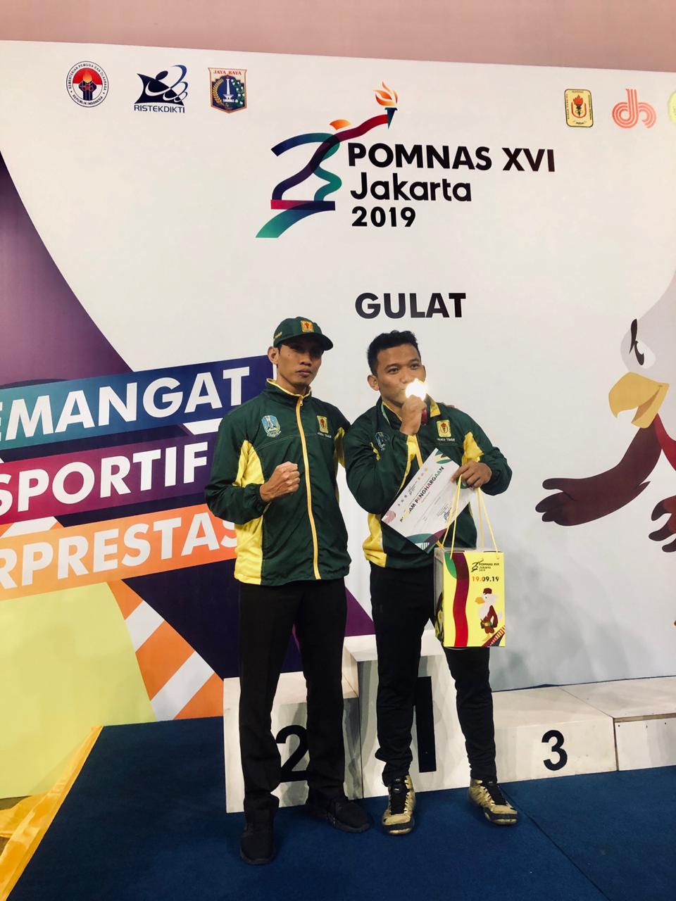 Atlet UM Kalungi Medali Emas di POMNAS XVI 2019